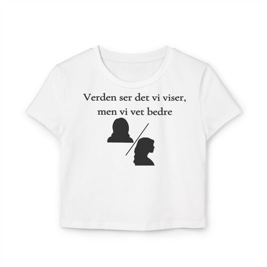 Baby Tee - Ulike fasader